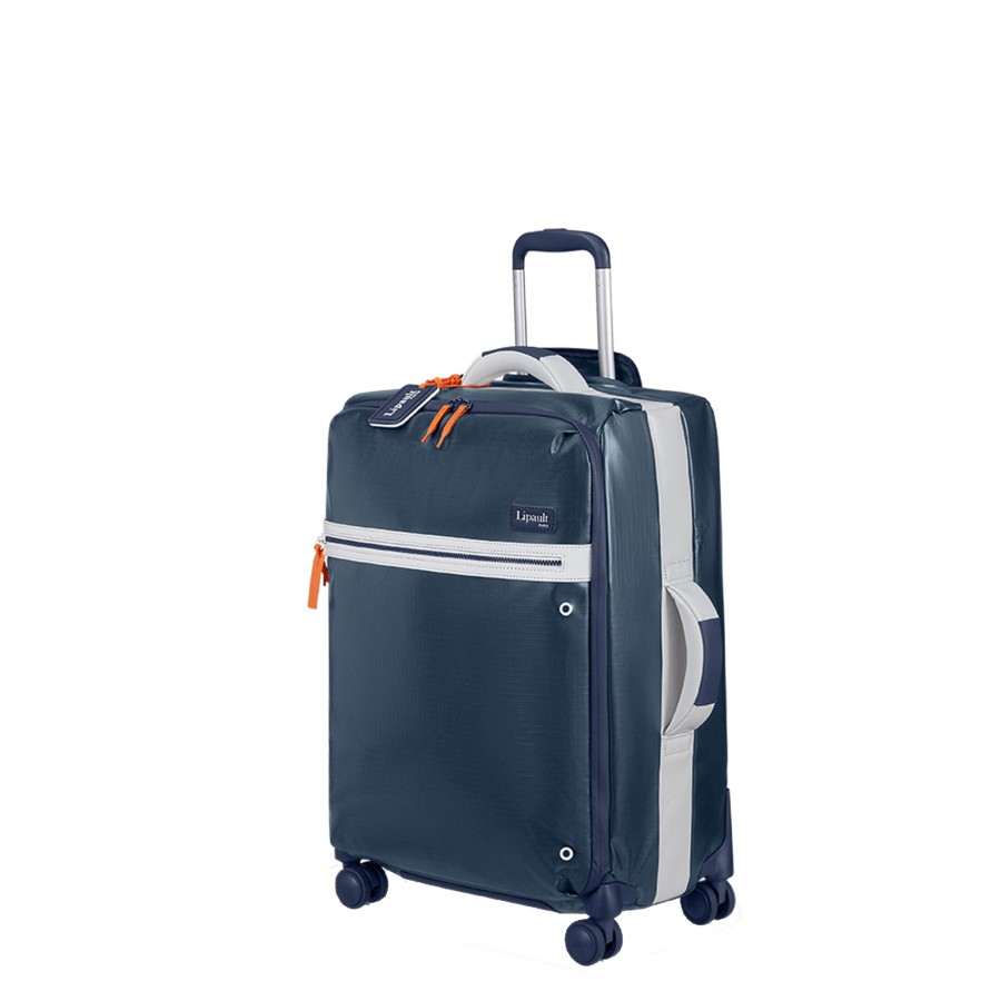 Bagages Lipault Valise 4 Roues Souple | Valise 63 Cm Design Lab Lipault Bleu