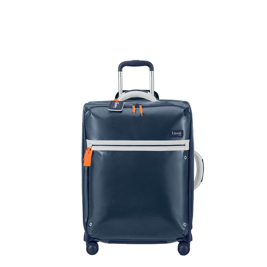 Bagages Lipault Valise 4 Roues Souple | Valise 63 Cm Design Lab Lipault Bleu