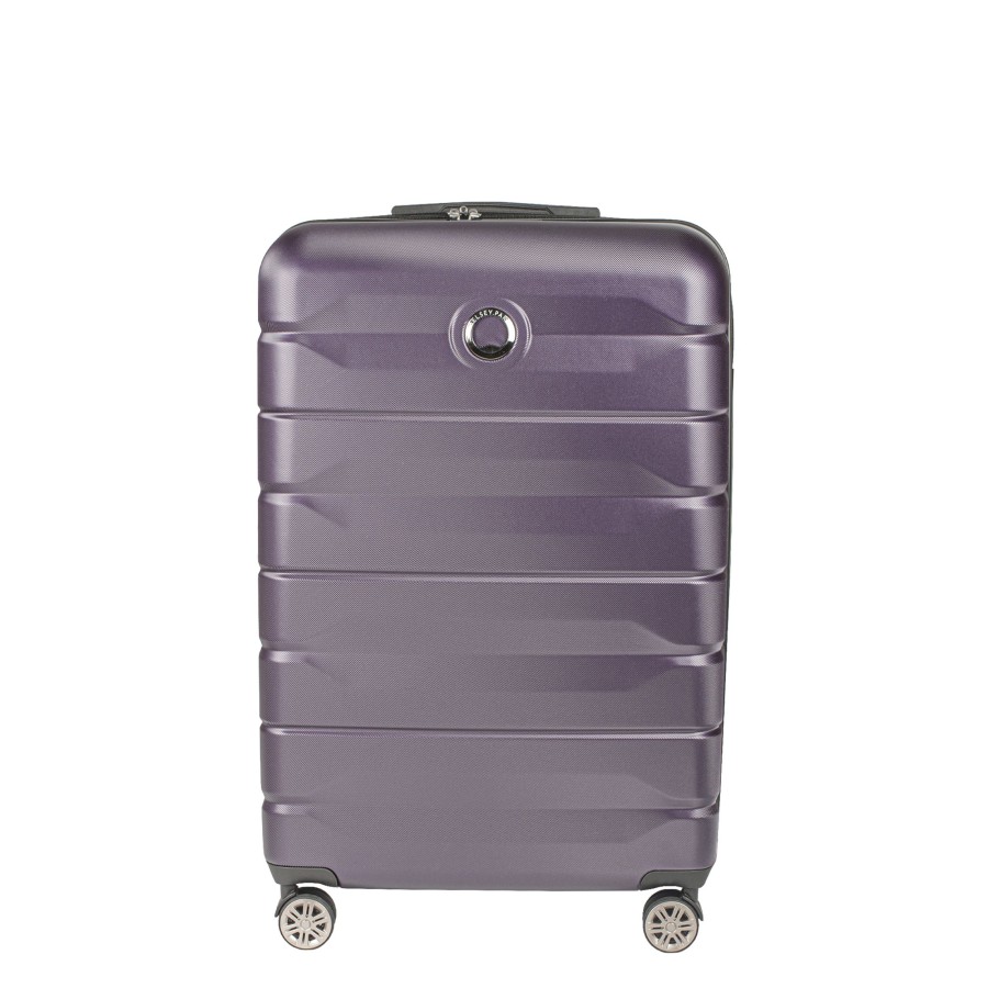 Bagages Delsey Valise 4 Roues Rigide | Valise Extensible 77Cm Air Armour Delsey Violet