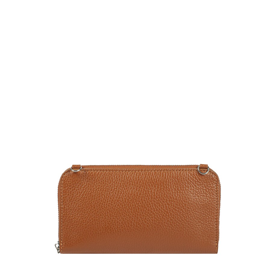 Femme Lancaster Portefeuille | Compagnon En Cuir Firenze Lancaster Camel