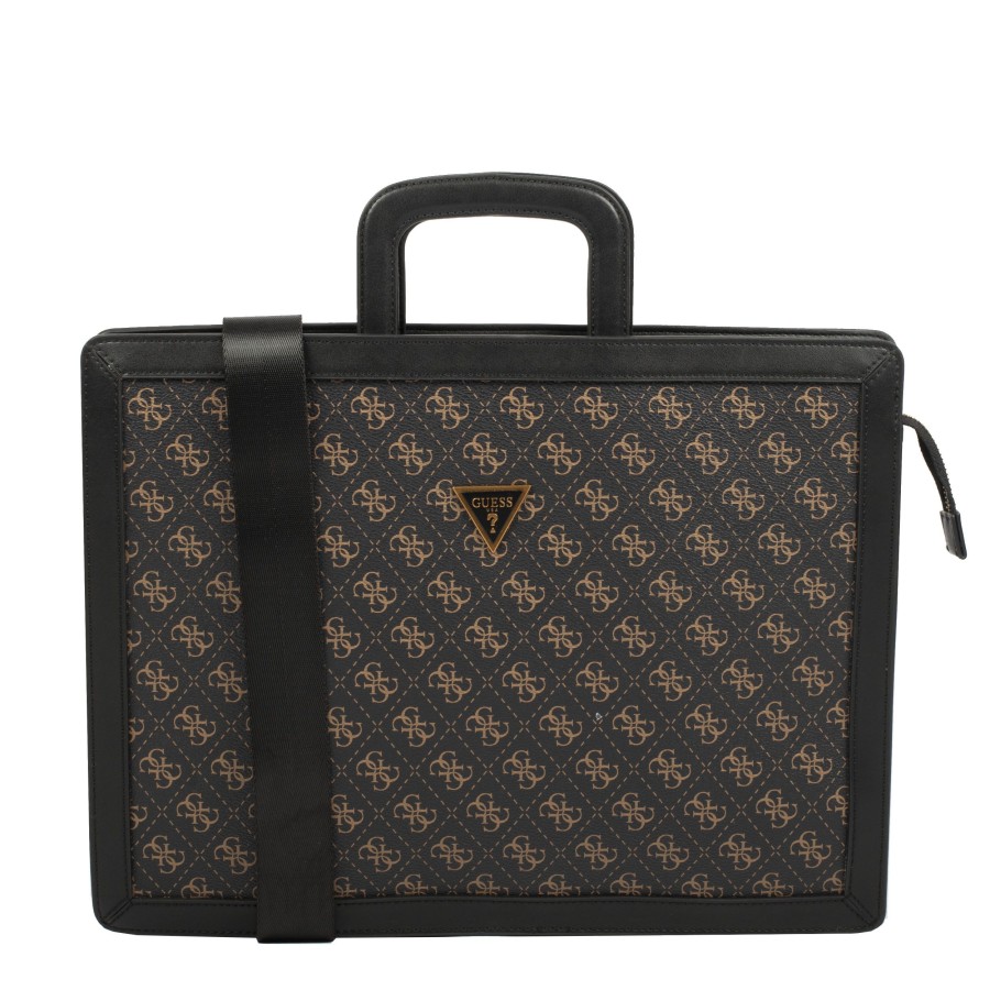 Homme Guess Serviette/Cartable | Porte Documents Vezzola Guess