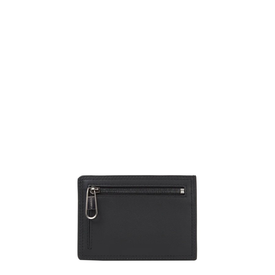 Homme Calvin Klein Porte Cartes | Porte Carte Cuir Minimalism Calvin Klein