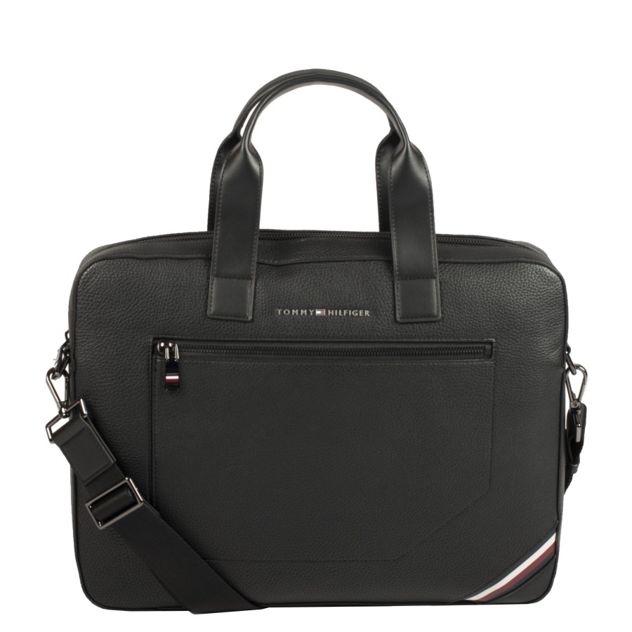 Homme Tommy Hilfiger Serviette/Cartable | Porte Document Th Central Tommy Hilfiger