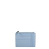 Femme Lancaster Porte Cartes | Porte Cartes En Cuir Paris Pm Lancaster Bleu