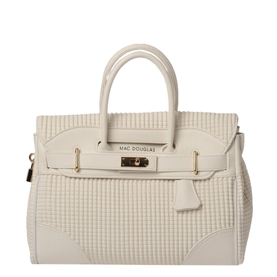 Femme Mac Douglas Sac Porte Main | Sac A Main Pyla Xs Bryan Mac Douglas Blanc