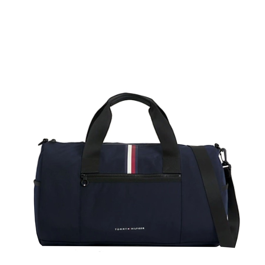 Homme Tommy Hilfiger Sac De Voyage | Sac De Voyage Th Skyline Tommy Hilfiger Bleu