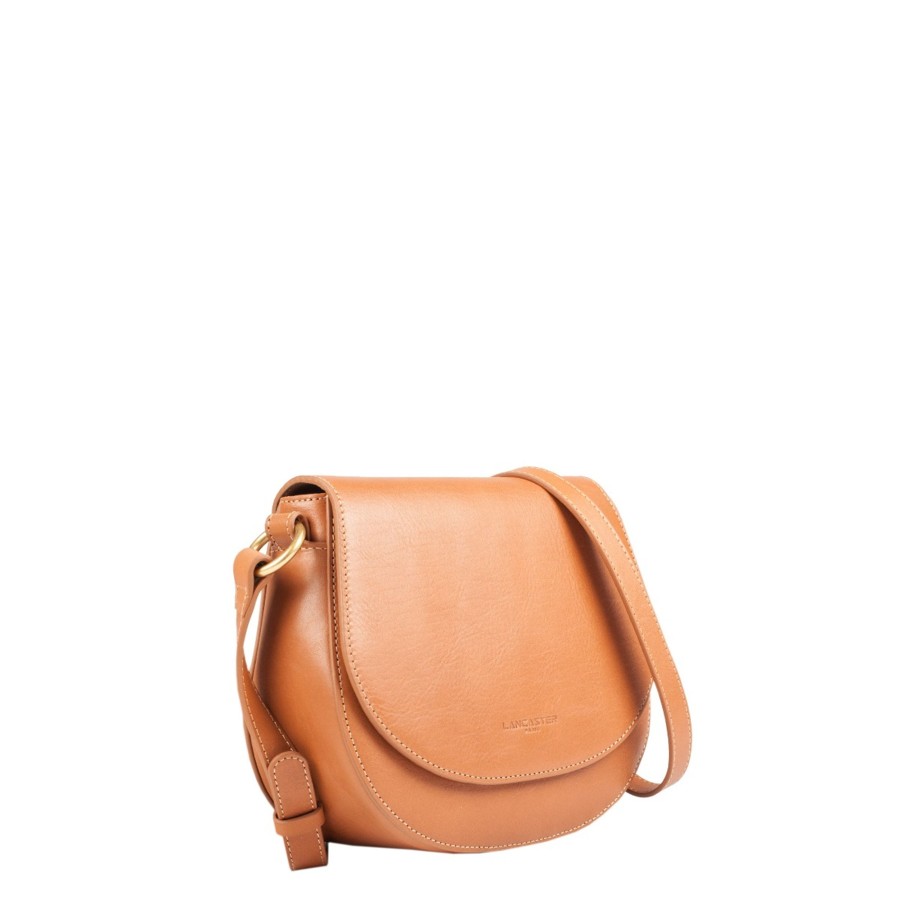 Femme Lancaster Sac Porte Epaule | Sac Trotteur En Cuir Legende Camel