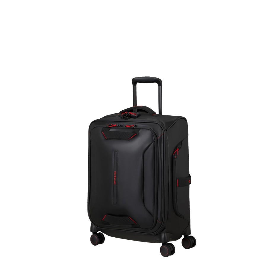 Bagages Samsonite Valise 4 Roues Souple | Valise Cabine 55 Cm Ecodiver Samsonite Noir