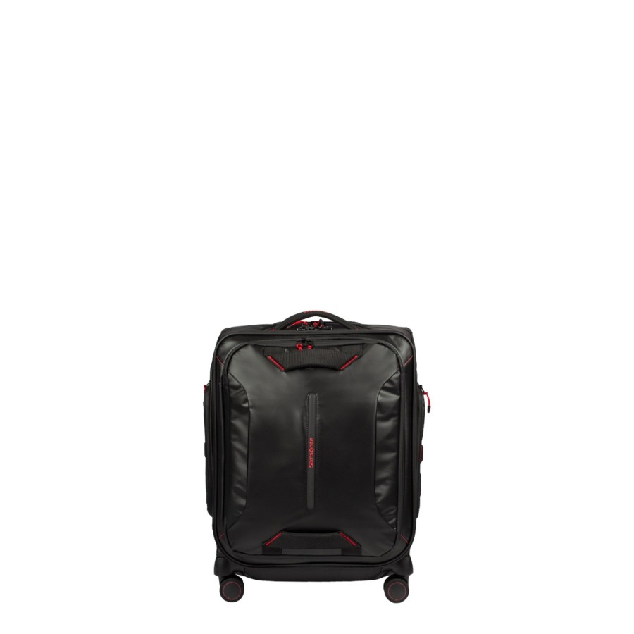 Bagages Samsonite Valise 4 Roues Souple | Valise Cabine 55 Cm Ecodiver Samsonite Noir