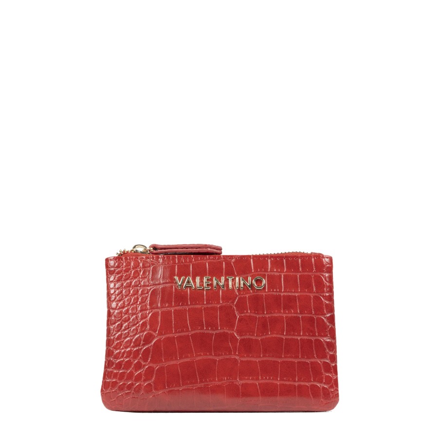 Femme Valentino Porte Monnaie | Porte Monnaie Fire Re Valentino Rouge