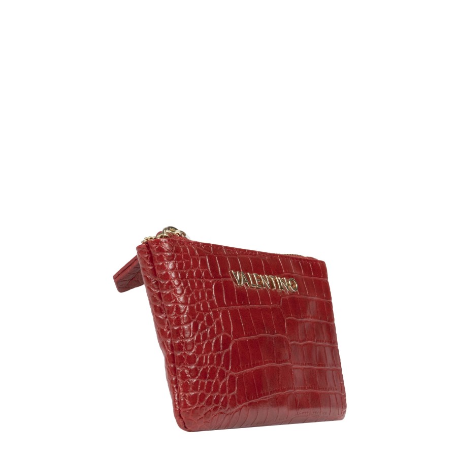 Femme Valentino Porte Monnaie | Porte Monnaie Fire Re Valentino Rouge