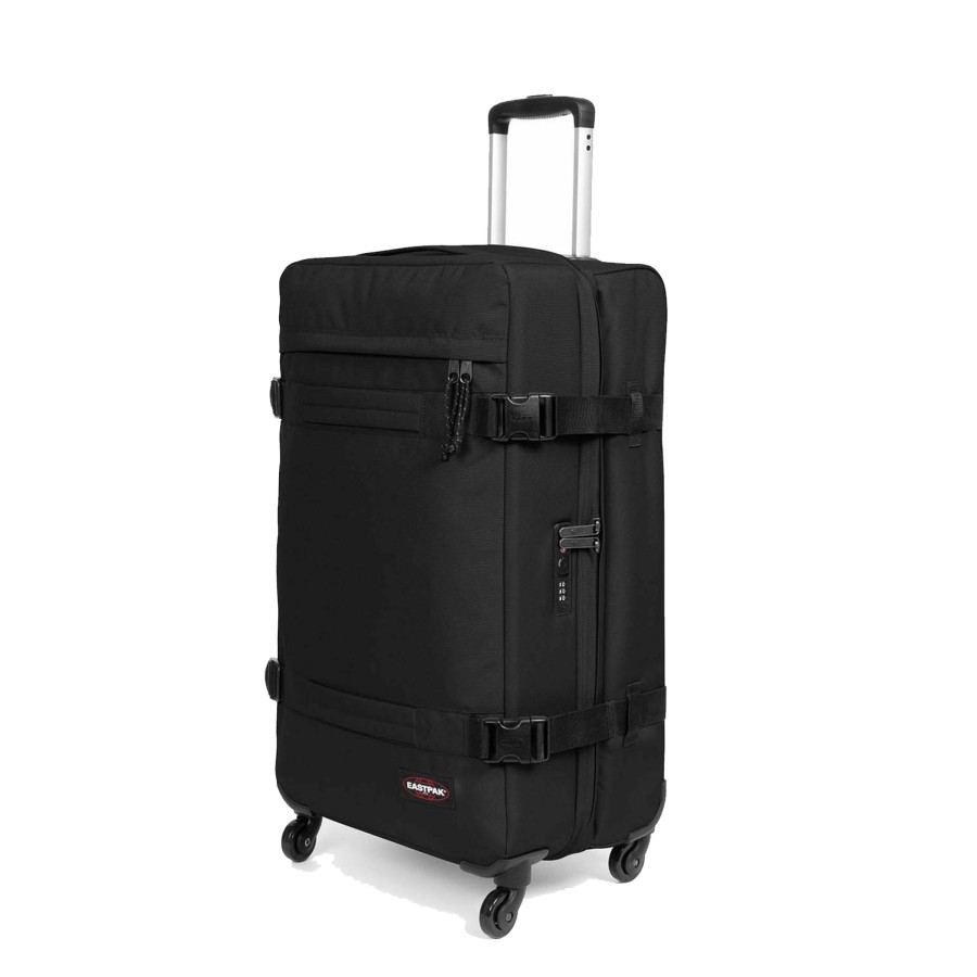 Bagages Eastpak Valise 4 Roues Souple | Valise 70Cm Transit'R 4 M Eastpak Noir