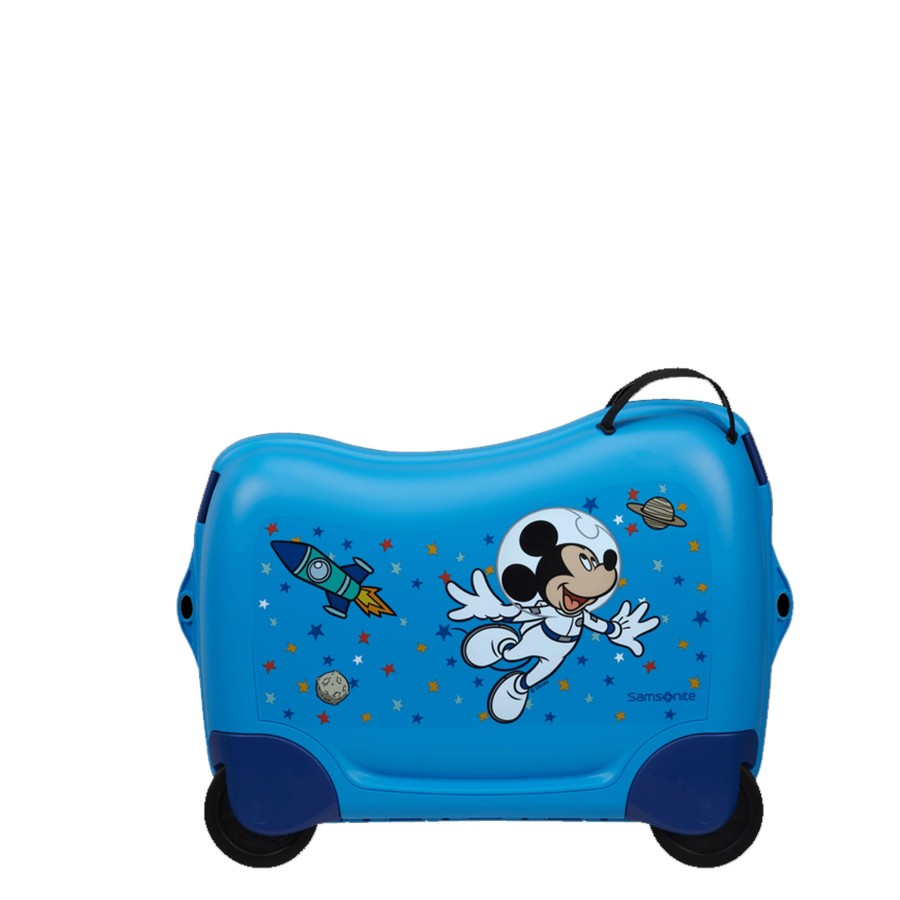 Bagages Samsonite Valise Enfant | Valise Enfant 4 Roues Dream2Go Disney Samsonite Bleu