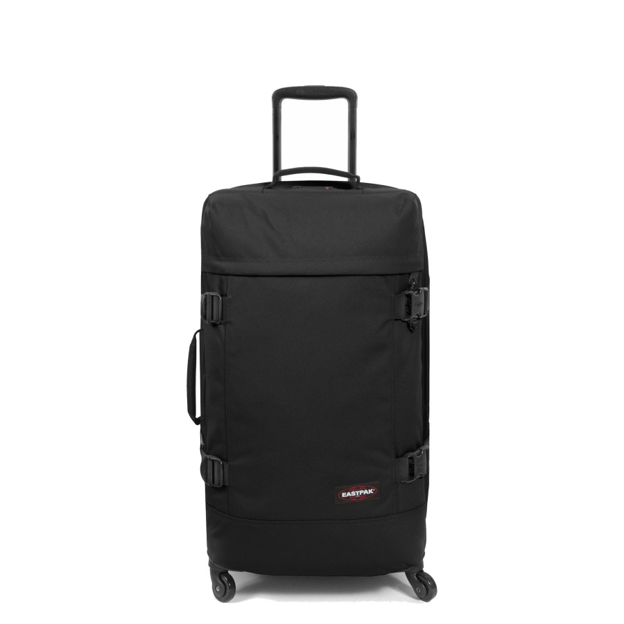 Bagages Eastpak Valise 4 Roues Souple | Valise 4 Roues 70Cm Trans4 M Eastpak Noir