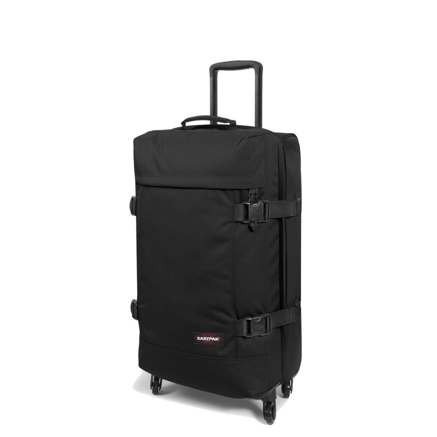 Bagages Eastpak Valise 4 Roues Souple | Valise 4 Roues 70Cm Trans4 M Eastpak Noir