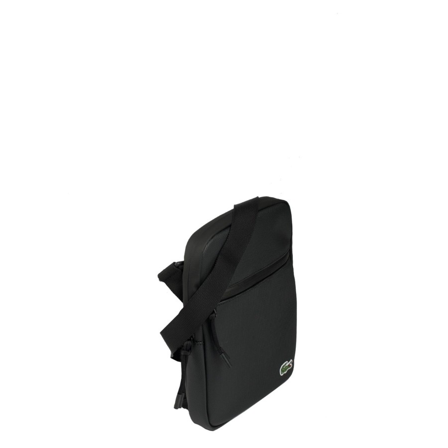 Homme Lacoste Sacoche Bandouliere | Sacoche Lcst Lacoste Noir