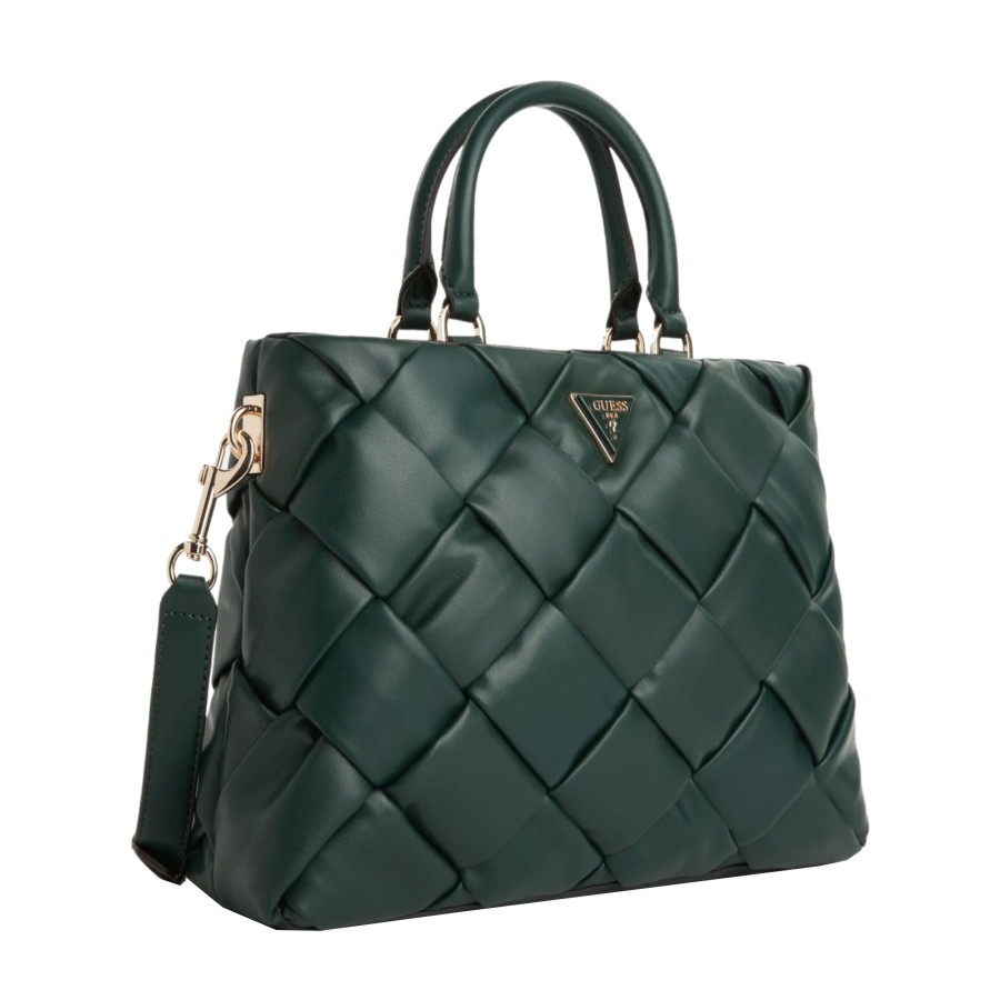 Femme Guess Sac Porte Main | Sac A Main Zaina Guess Vert