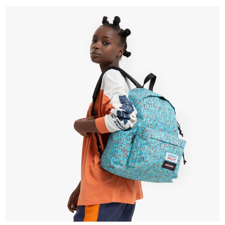 Scolaire Eastpak Sac A Dos | Sac A Dos Padded Pak'R Ou Est Charlie ? Eastpak Wally Blue