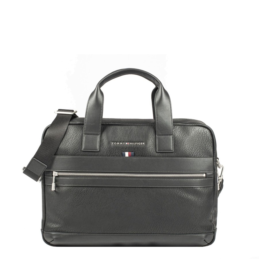 Homme Tommy Hilfiger Sac Reporter/Gibeciere | Porte-Ordinateur Th Transit