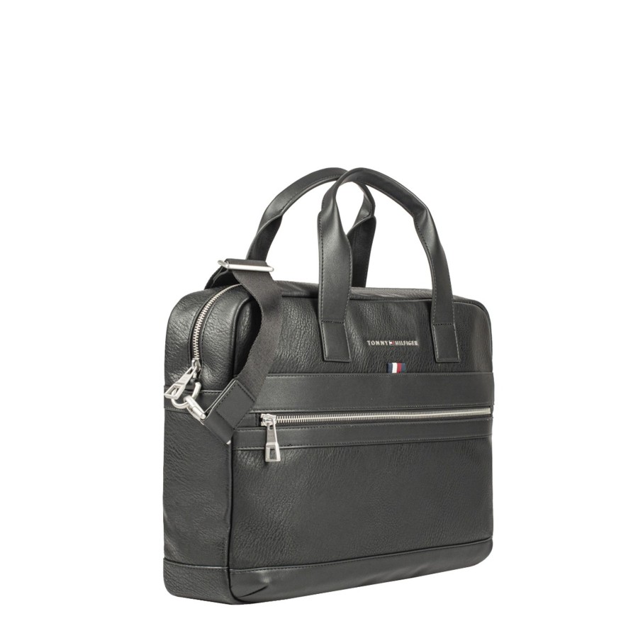 Homme Tommy Hilfiger Sac Reporter/Gibeciere | Porte-Ordinateur Th Transit