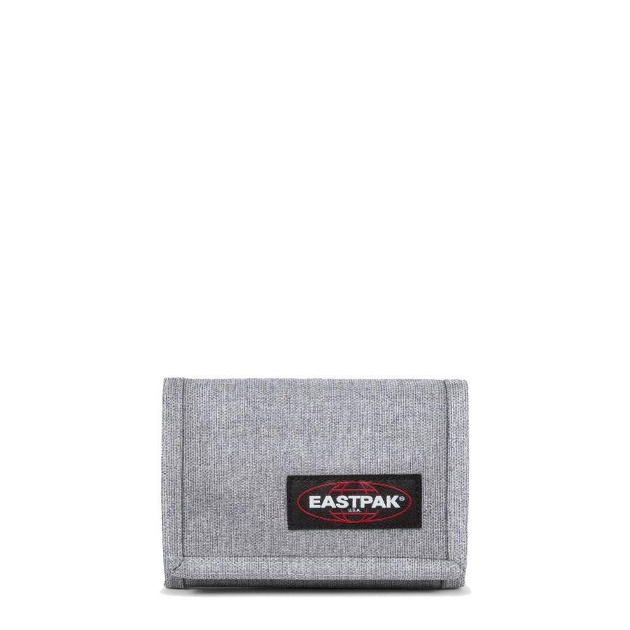 Femme Eastpak Portefeuille | Portefeuille Crew Eastpak Gris Sunday