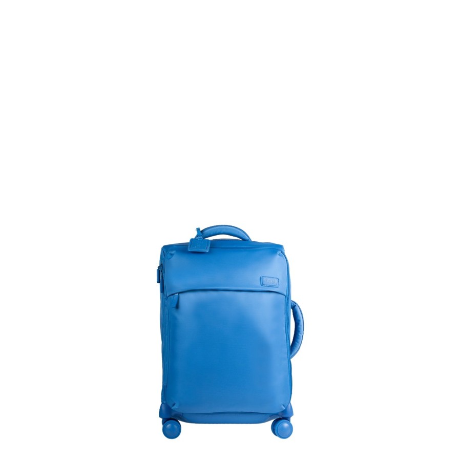 Bagages Lipault Valise 4 Roues Souple | Valise Cabine 55Cm Plume Lipault Bleu