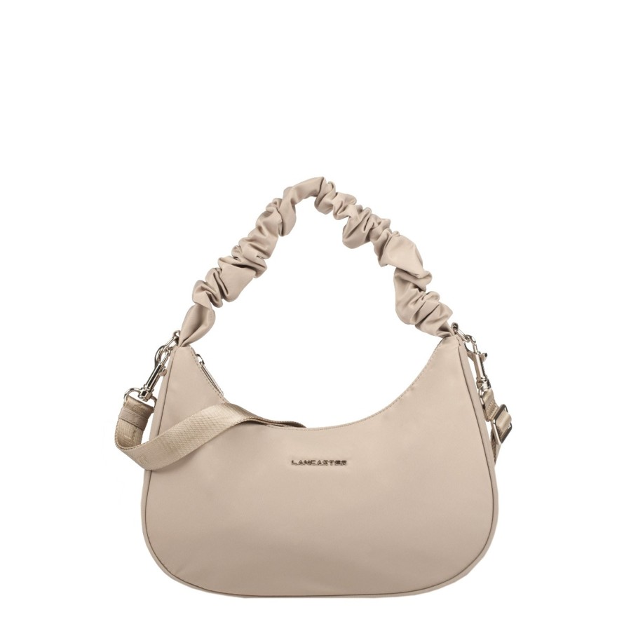 Femme Lancaster Sac Porte Epaule | Sac Epaule Basic Chouchou Galet Lancaster