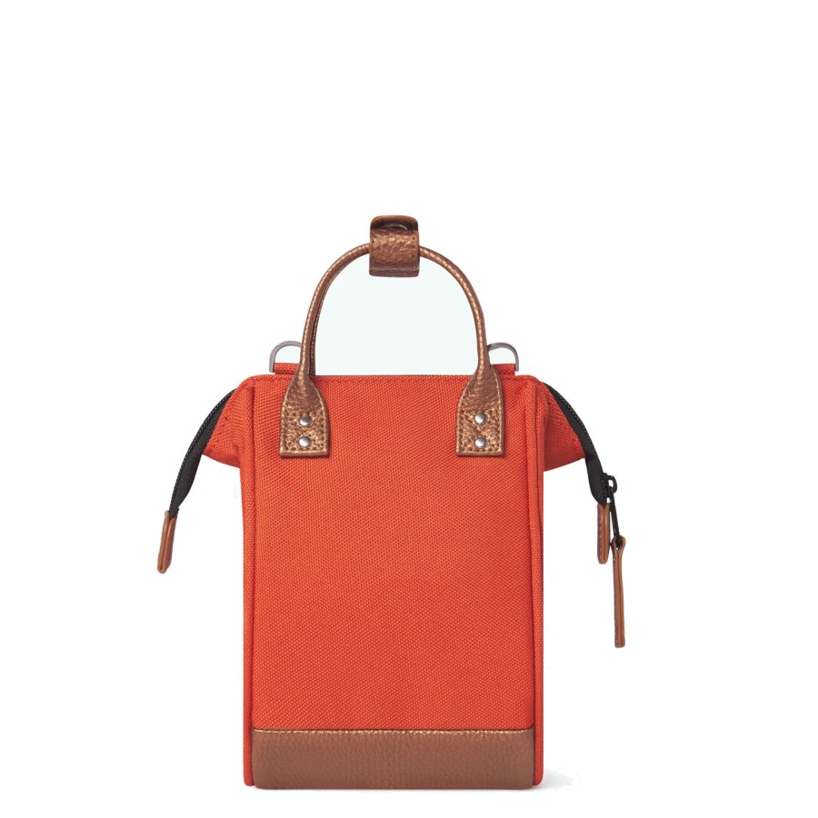 Femme Cabaia Sac Porte Bandouliere / Porte Travers | Sac A Bandouliere Nano Bogota Cabaia Orange