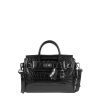 Femme Mac Douglas Sac Porte Main | Mini Sac A Main Pyla Rythme Mac Douglas Noir Croco