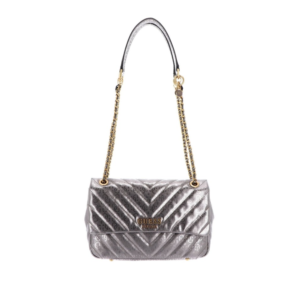 Femme Guess Sac Porte Bandouliere / Porte Travers | Sac Travers Jania Guess