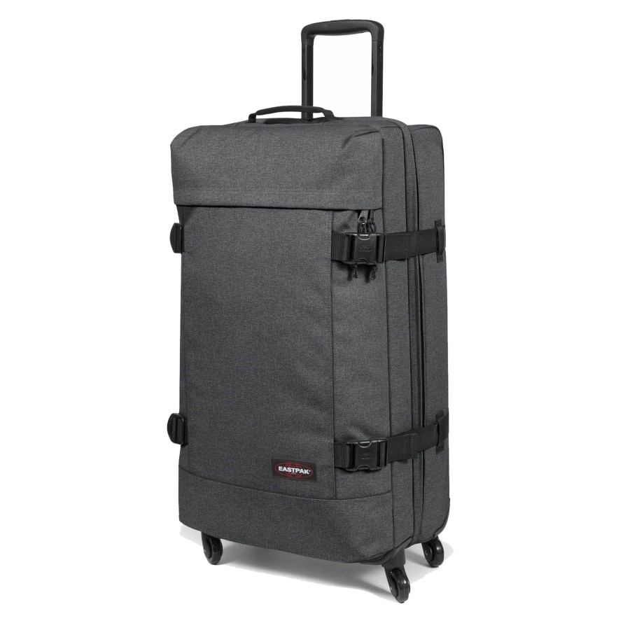 Bagages Eastpak Valise 4 Roues Souple | Valise 4 Roues 75Cm Trans4 L Eastpak Black Denim