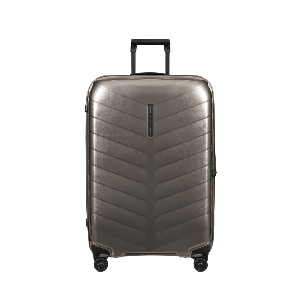 Bagages Samsonite Valise 4 Roues Souple | Valise 75Cm Attrix Samsonite Beige