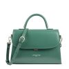 Femme Lancaster Sac Porte Main | Sac A Main En Cuir Suave Even Lancaster