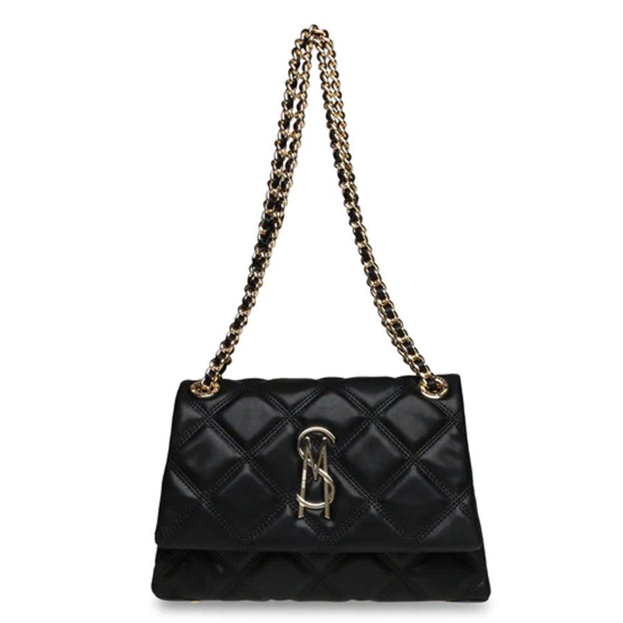 Femme Steve Madden Sac Porte Bandouliere / Porte Travers | Sac Epaule Jolene Steve Madden Noir