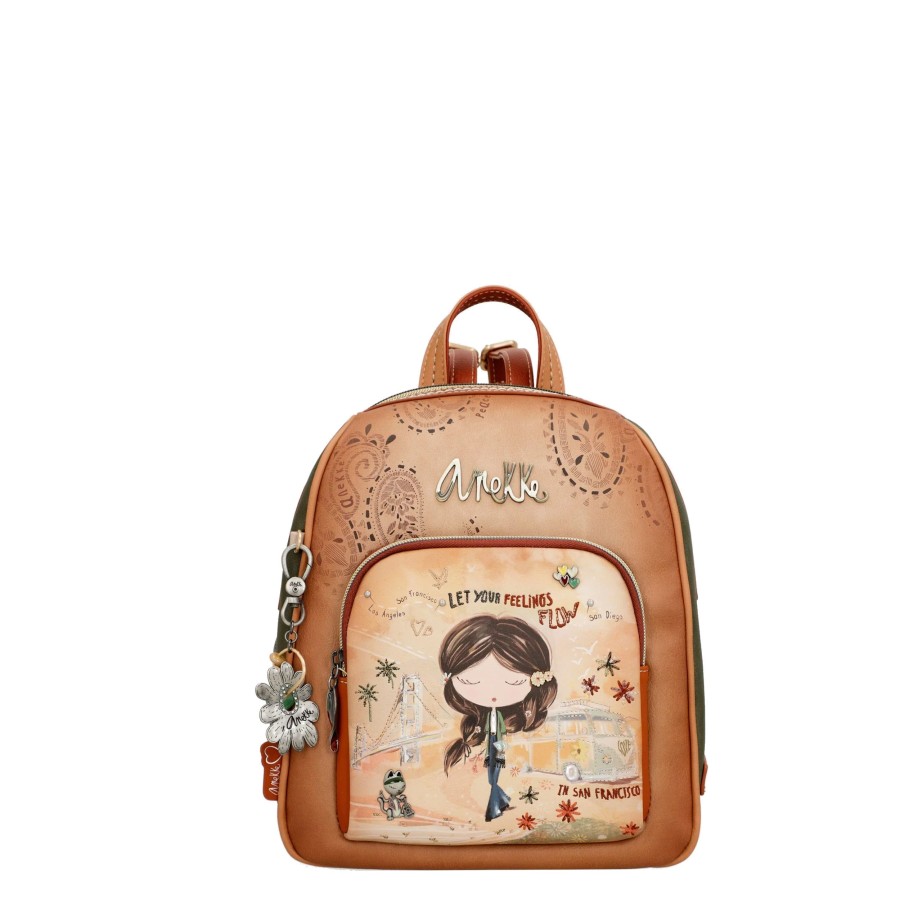 Femme Anekke Sac A Dos | Sac A Dos Peace And Love Anekke