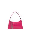 Femme Lancaster Sac Porte Main | Sac A Main Baguette En Cuir Suave Ace Lancaster Rose