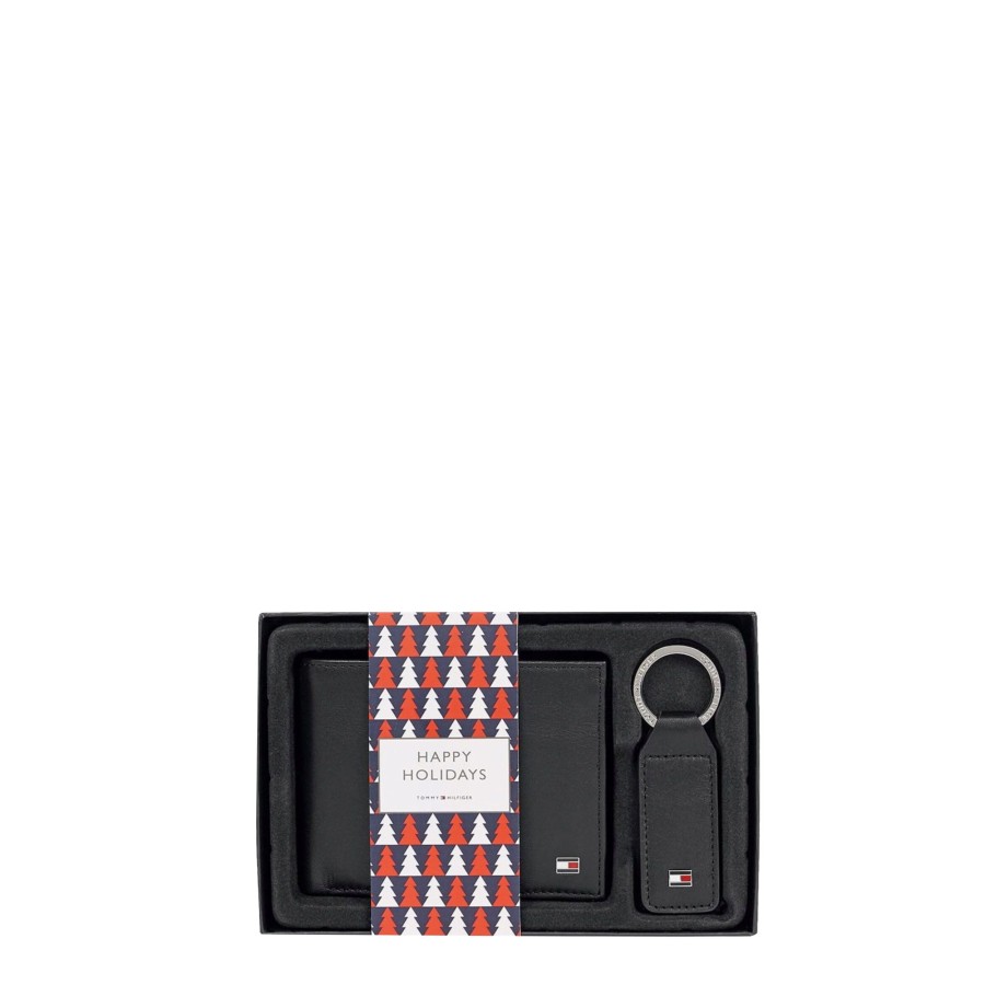 Homme Tommy Hilfiger Portefeuille | Coffret Portefeuille Et Porte Cles Cuir Eton Tommy Hilfiger