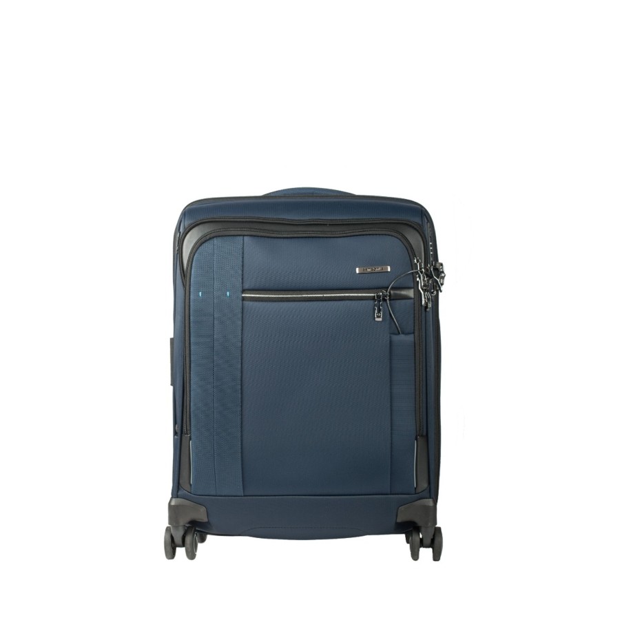 Bagages Samsonite Valise 4 Roues Souple | Valise Cabine 55Cm Spectrolite 3.0 Samsonite Bleu